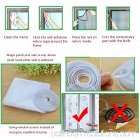 White color Window Screen Mesh Net Insect Fly Bug Mosquito Moth Door Netting   